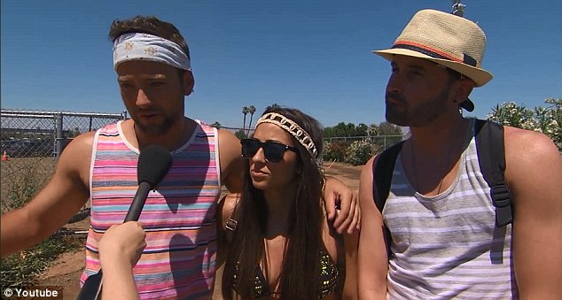 Some Coachella Hipster looking so "cool."